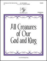 All Creatures of Our God and King Handbell sheet music cover Thumbnail